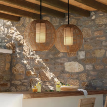 cohen globe outdoor pendant