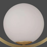 stylish glass globe pendant