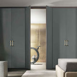 D Shaped Luxury Gold Cabinet Pulls for Wardrobe
