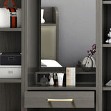 D Shaped Luxury Gold Cabinet Pulls for Wardrobe