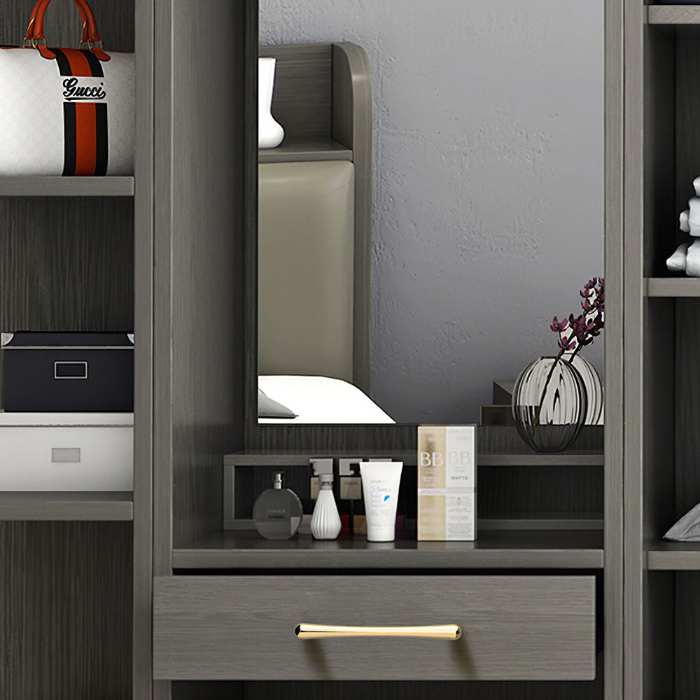 D Shaped Luxury Gold Cabinet Pulls for Wardrobe