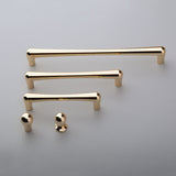 D Shaped Luxury Gold Cabinet Pulls for Wardrobe