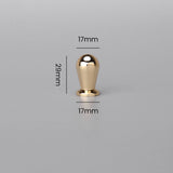 D Shaped Luxury Gold Cabinet Pulls for Wardrobe
