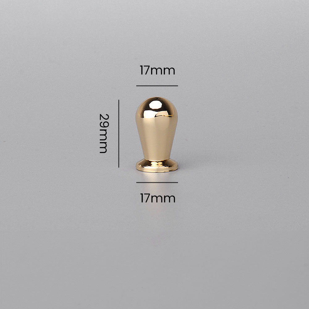 D Shaped Luxury Gold Cabinet Pulls for Wardrobe