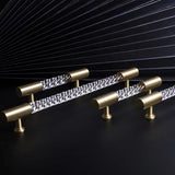 Transparent Acrylic Cabinet Drawer Dresser T Bar Handles