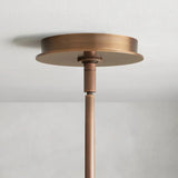 daphne 48" round chandelier in ecru
