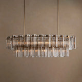 delsie oval tiered chandelier