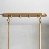delsie oval tiered chandelier