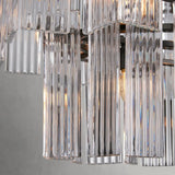 delsie oval tiered chandelier