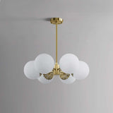 modern globe chandelier light