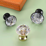 Luxury Crystal Shaped Wardrobe Drawer Knobs