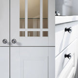 Luxury Crystal Shaped Wardrobe Drawer Knobs