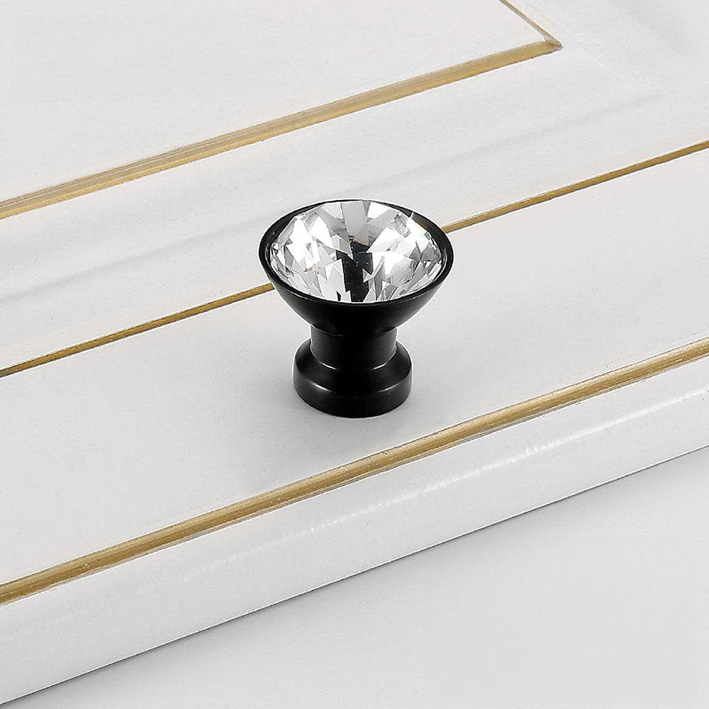 Luxury Crystal Shaped Wardrobe Drawer Knobs