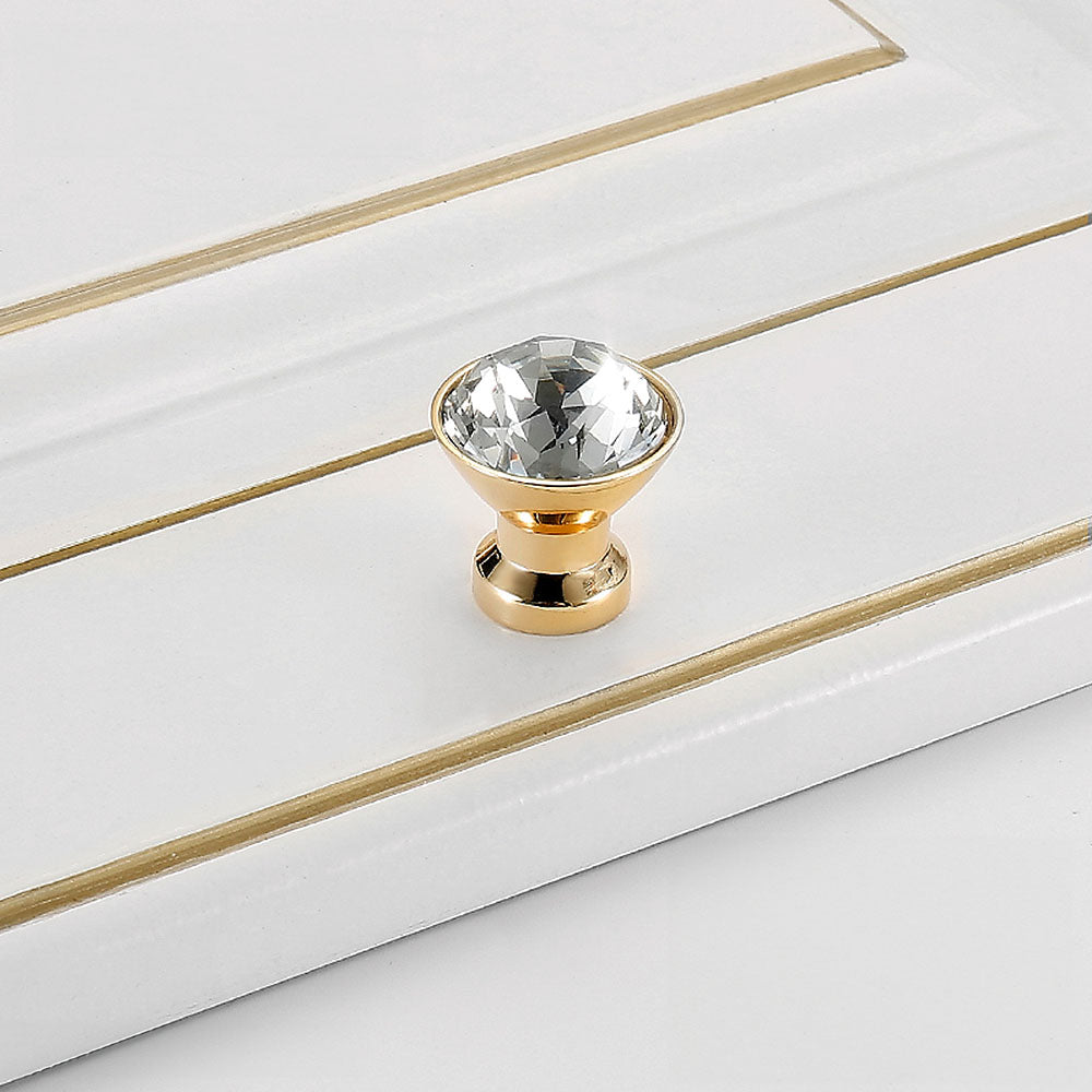Luxury Crystal Shaped Wardrobe Drawer Knobs