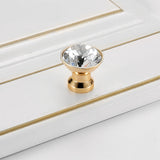 Luxury Crystal Shaped Wardrobe Drawer Knobs