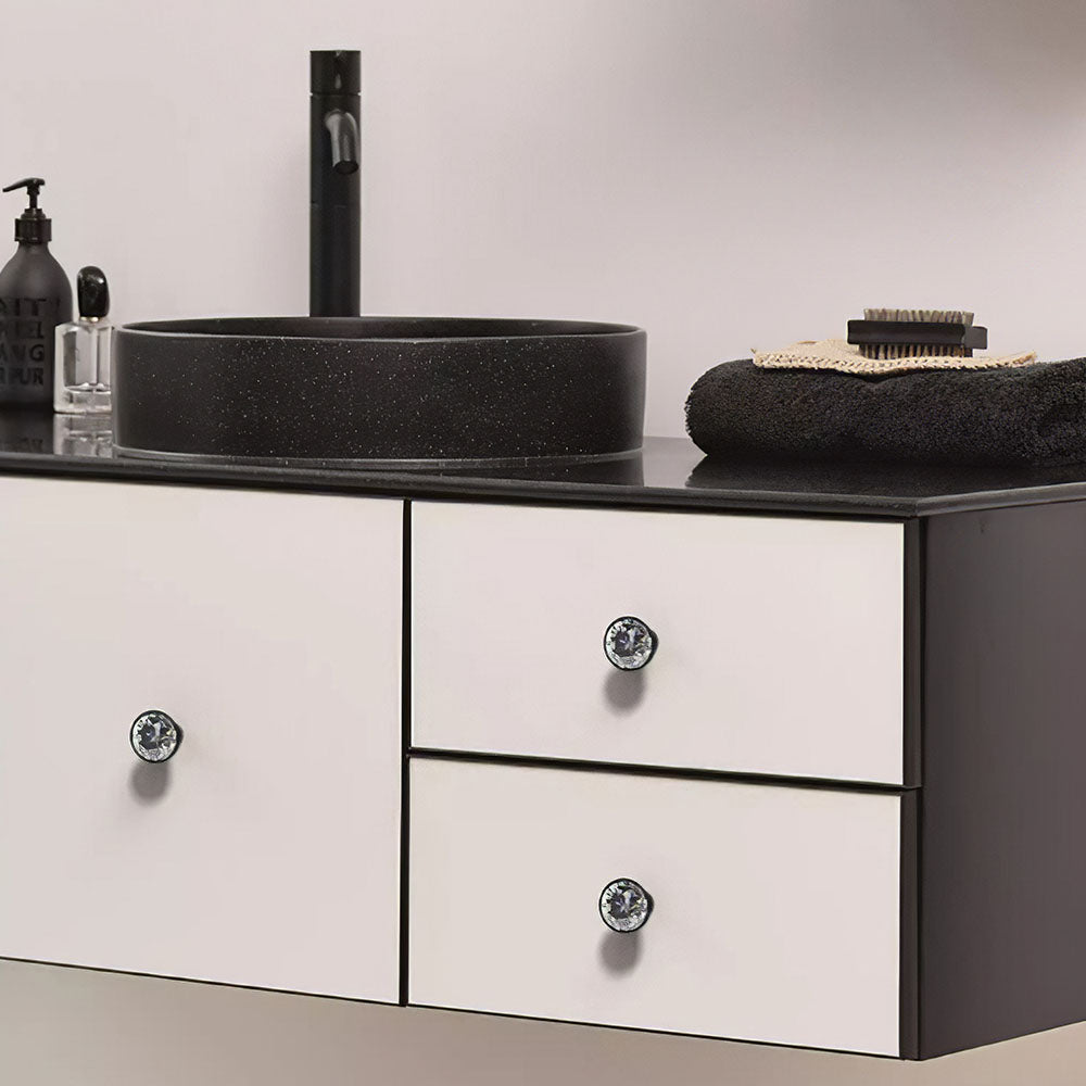 Luxury Crystal Shaped Wardrobe Drawer Knobs