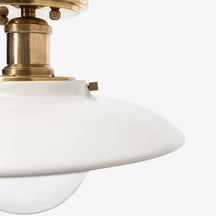 Didier Handcrafted Ceramic Flush Mount Ceiling Fixture