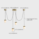 alabaster pendant light