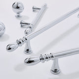 Modern Brass T-Bar Cabinet Handles
