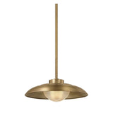 Patina Brass Bowl Pendant Light view 3