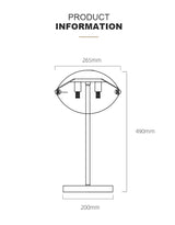mid century table lamp