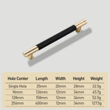 Modern Gold Furniture Cabinet Handles
