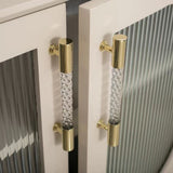 Transparent Acrylic Cabinet Drawer Dresser T Bar Handles