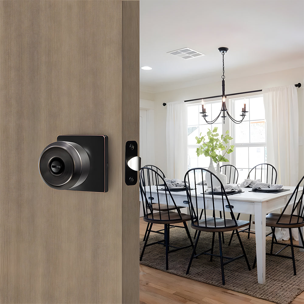 Classic Interior Round Door Knobs for Bedroom or Bathroom