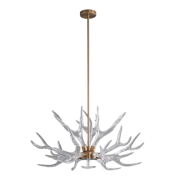 unique antler chandelier