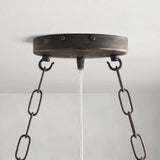 fiore oval chandelier