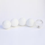 Five-Light Cluster Glass Globe Ceiling Light