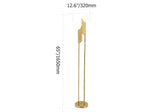 modern gold floor lamp