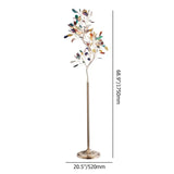 gold floor lamp