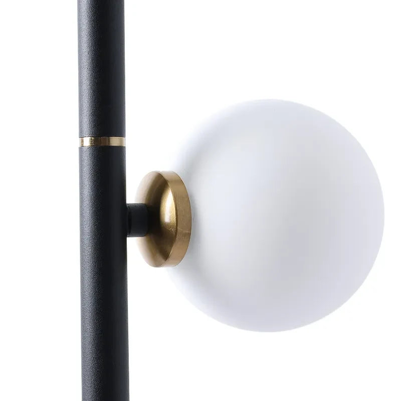 opal glass floor lamp