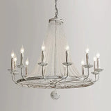 crystal bead chandelier