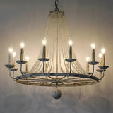 crystal candle chandelier