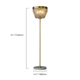 led flower floor lamp
