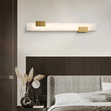 Furore Alabaster Wall Lamp | Soft Illuminated Accent for Contemporary Homes - View 4