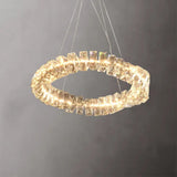 galaxy led light crystal chandelier