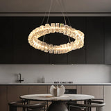 8-light modern chandelier