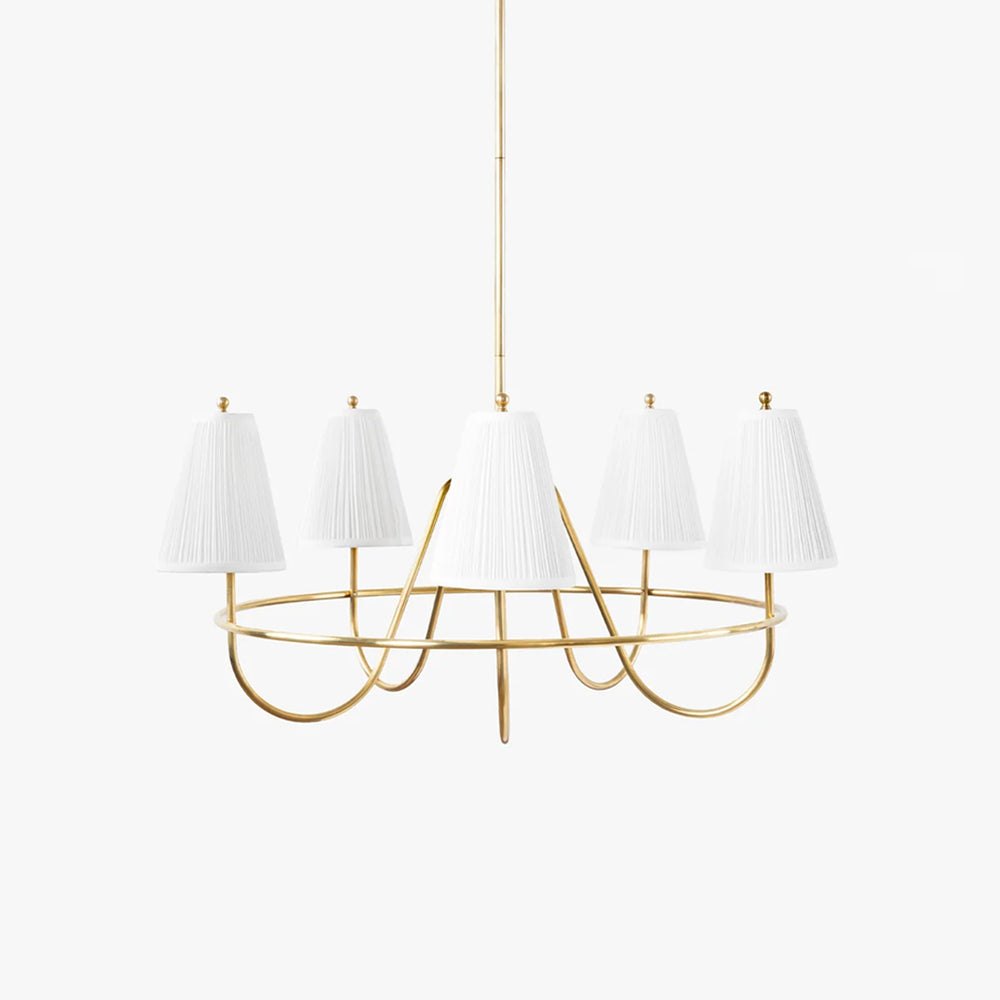 Georgiana Pleated Chandelier