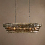 Ghiaccio Oval Chandelier