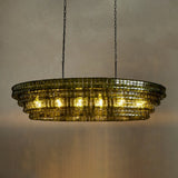 Ghiaccio Oval Chandelier