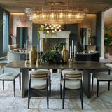 Ghiaccio Oval Chandelier