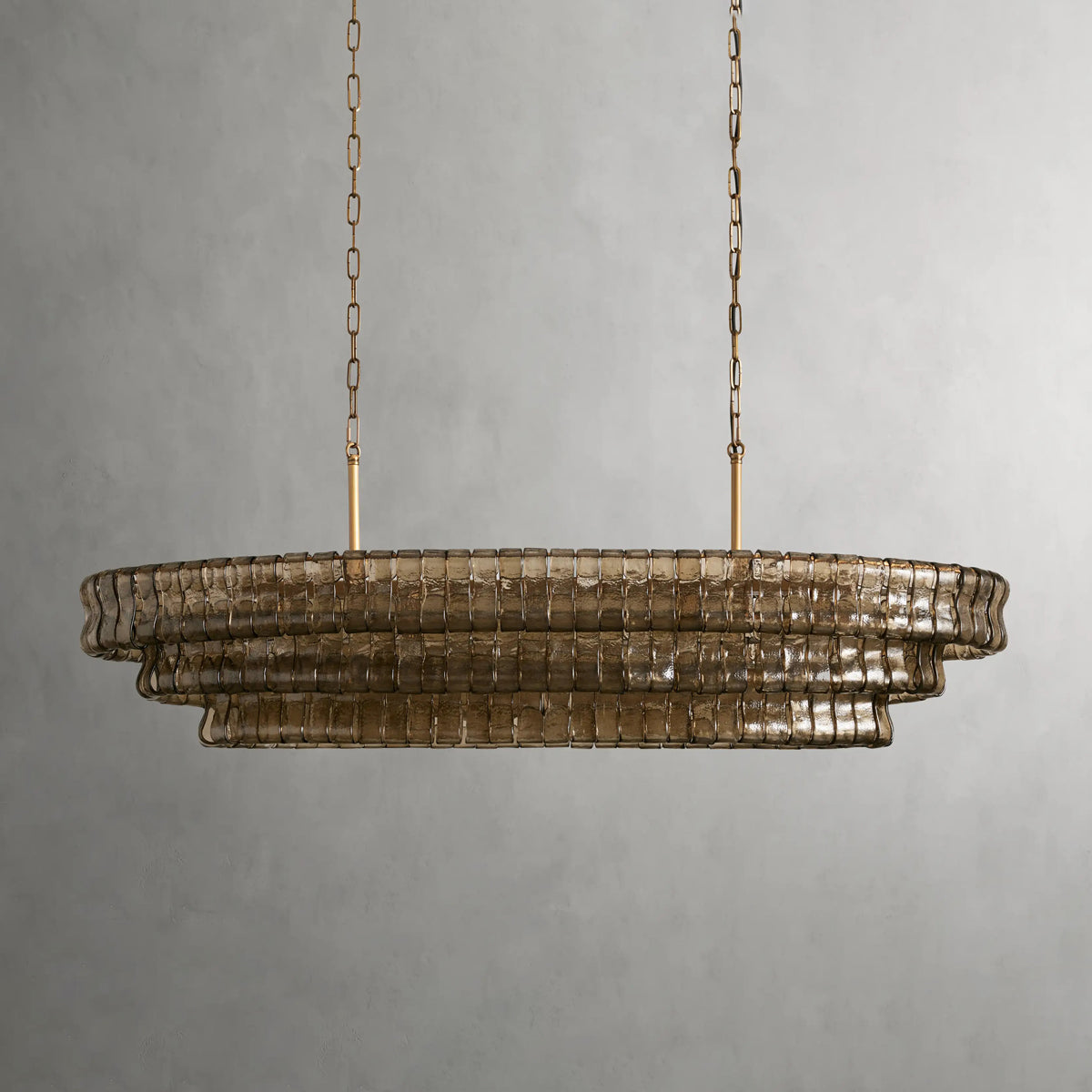 Ghiaccio Oval Chandelier