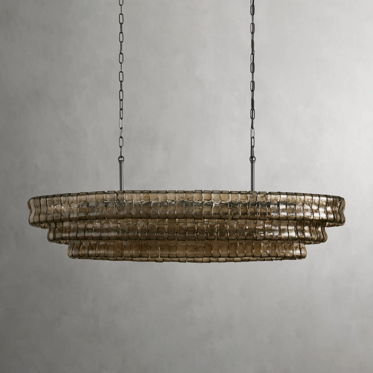 Ghiaccio Oval Chandelier
