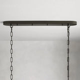 Ghiaccio Oval Chandelier