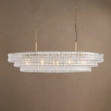 Ghiaccio Oval Chandelier