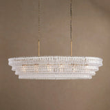 Ghiaccio Oval Chandelier