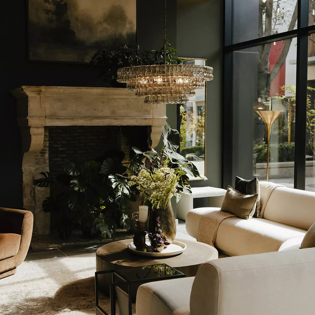 Ghiaccio Round Chandelier